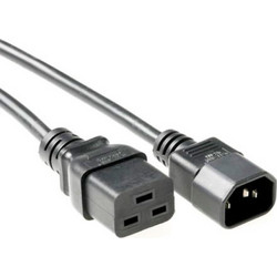 Intronics AK5438 Προέκταση Καλωδίου Τροφοδοσίας IEC C14 to IEC C19 0.5m
