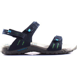 Merrell Terran Strap II Αθλητικά Γυναικεία Σανδάλια Ανατομικά Navy Μπλε J55532