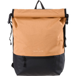 Walker Rolltop Mika Peach Σακίδιο Πλάτης Αντικλεπτικό 18lt Πορτοκαλί