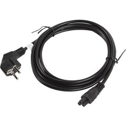 Lanberg CA-C5CA-11CC-003-BK Καλώδιο Τροφοδοσίας Schuko to IEC C5 3m