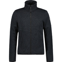 Icepeak Ανδρική Ζακέτα Φούτερ με Φερμουάρ Μαύρη 2-57837-872-818
