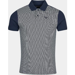Barbour Dougal Ανδρική Μπλούζα Polo Κοντομάνικη Γκρι MML1152-NY91