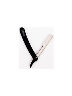 Vanta Straight Black With Locking Lever Φαλτσέτα Ξυρίσματος