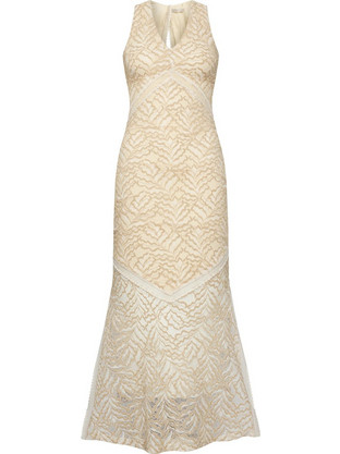 Guess Liza Maxi Καλοκαιρινό Φόρεμα για Γάμο / Βάπτιση Εκρού W5GK37KCS90-F0EH
