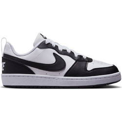 Nike Court Borough Low Recraft Παιδικά Sneakers Λευκά Μαύρα DV5456-131