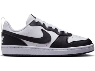 Nike Court Borough Low Recraft Παιδικά Sneakers Λευκά Μαύρα DV5456-131