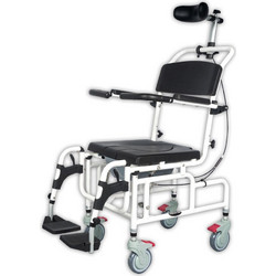 Mobiak Aqua Reclining Αναπηρικό Αμαξίδιο Μπάνιου με Δοχείο 0805498