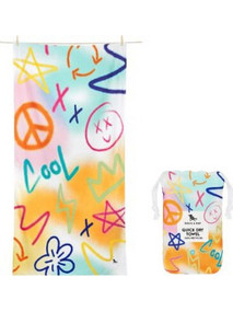 Dock & Bay Sand to Streets Παιδική Πετσέτα Θαλάσσης Microfiber 70x130cm