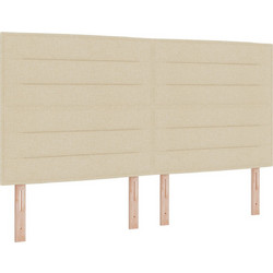 vidaXL Κεφαλάρι Κρεβατιού Υφασμάτινο 180x7x128cm 3337703
