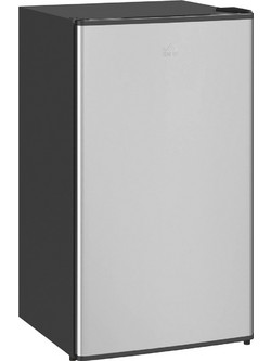 HOMCOM 800-129V91SR Μονόπορτο Ψυγείο 91lt Inox