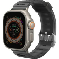 SKINARMA Shokku Λουράκι Σιλικόνης Smoke (Apple Watch 42 / 44 / 45 / 49mm)
