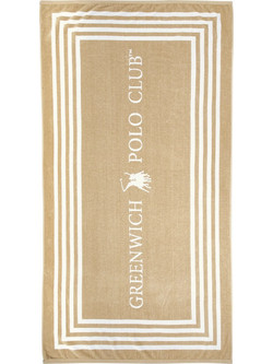 Greenwich Polo Club 4053 Πετσέτα Θαλάσσης Ταμπά 90x170cm
