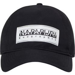 Napapijri F-Box Ανδρικό Καπέλο Jockey Υφασμάτινο Μαύρο NP0A4IEO-041