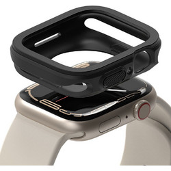 Ringke Air Θήκη Σιλικόνης για Apple Watch 4 / 5 / 6 / SE 40 / 41mm Μαύρη