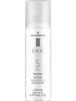 Medavita Idol 5 Curly Glow Curl Control Αφρός Μαλλιών για Μπούκλες Δυνατό Κράτημα 200ml