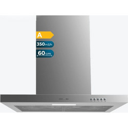 Cecotec Bolero Flux TM CEC-02876 Απορροφητήρας Καμινάδα-Τζάκι 60cm Inox