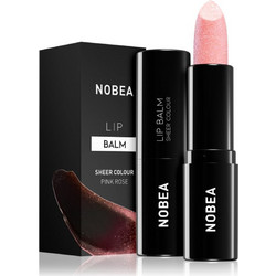 Nobea Day-to-Day Pink Rose Lip Balm με Χρώμα SPF15 4gr