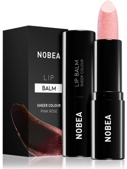 Nobea Day-to-Day Pink Rose Lip Balm με Χρώμα SPF15 4gr