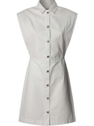 Pepe Jeans Chey Mini Καλοκαιρινό Καθημερινό Φόρεμα Σεμιζιέ Λευκό PL953721-000