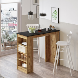 ArteLibre Brockley Τραπέζι Bar Ξύλινο 15350083