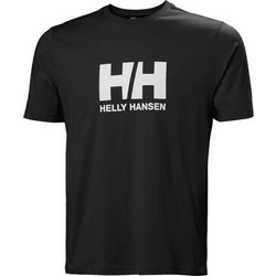 Helly Hansen Logo 3.0 Ανδρικό Αθλητικό T-Shirt Μαύρο 54596-990