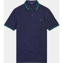 Fred Perry Ανδρική Μπλούζα Polo Κοντομάνικη Navy Μπλε M3600-H27