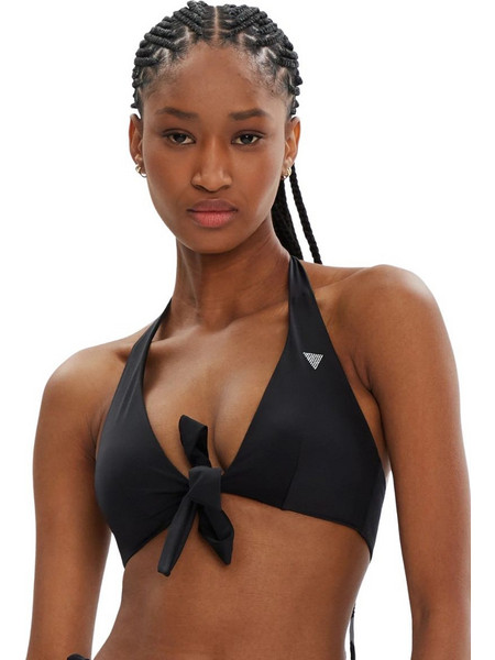 Guess Bikini Top Τριγωνάκι Μαύρο E5GJ55Y00K-JBLK