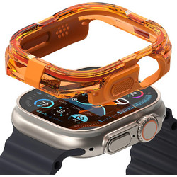 Ringke Fusion Bumper Πλαστική Θήκη για Apple Watch Ultra 49mm Πορτοκαλί