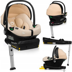 Lionelo Astrid Κάθισμα Αυτοκινήτου i-Size 0-13kg ISOfix Beige