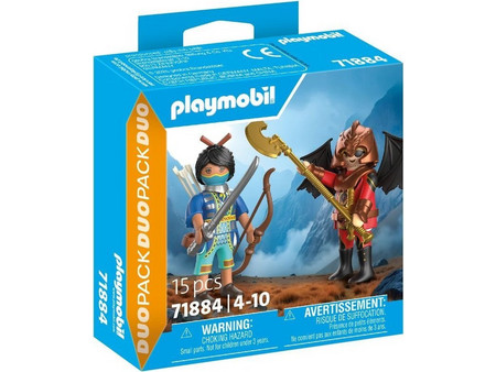 Playmobil Duo Pack Novelmore Εναντίον Burnham για 4-10 Ετών 71884