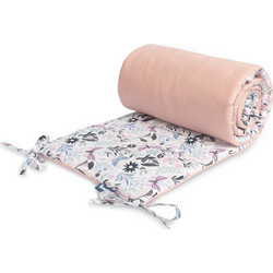 Sensillo Butterflies Πάντα Κούνιας Ροζ Λευκό 30x180cm 223045