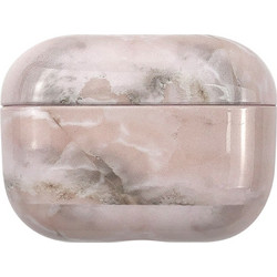 Sonique PC Marble Θήκη Σιλικόνης για Apple AirPods Pro 1 Ροζ