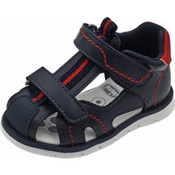 Chicco Παιδικά Πέδιλα για Αγόρι Ανατομικά Navy Μπλε Κόκκινα 73018-800
