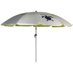 Summer Club Eden Ομπρέλα Θαλάσσης με UV Προστασία Ασημί Lime 2m 18346