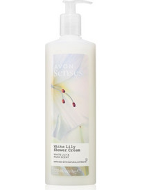 Avon Senses White Lily & Musk Κρεμώδες Αφρόλουτρο 720ml