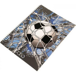 Polo Football Σπιράλ Τετράδιο Ριγέ B5 60 Φύλλων 2 Θεμάτων Πολύχρωμο 9-19-0018359