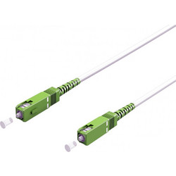 KAL ELECTRONICS SC/APC-SC/APC Καλώδιο Οπτικής Ίνας 40m White SM911A-40M