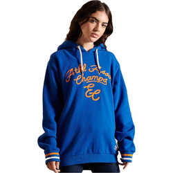 Superdry Γυναικείο Αθλητικό Φούτερ με Κουκούλα Royal Blue W2011157A-CNS
