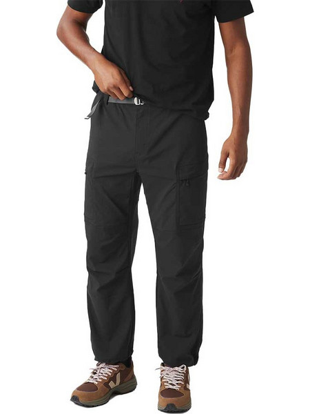Picture Ανδρικό Παντελόνι Cargo Joggers Relaxed Εφαρμογή Μαύρο MPT0178-A