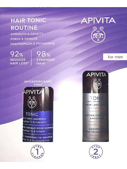 Apivita Promo Men Σετ Σαμπουάν 250ml & Λοσιόν 150ml κατά της Τριχόπτωσης