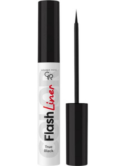 Golden Rose Flash 112 True Black Πινέλο Eyeliner