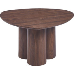 Woodwell Lebron Βοηθητικό Τραπεζάκι Σαλονιού MDF με Ξύλινη Βάση Ε7697,1