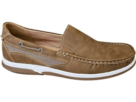 Camel Ανδρικά Μοκασίνια Boat Shoes Ταμπά 9833-CAMEL