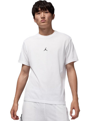 Jordan Jumpman Ανδρικό Αθλητικό T-Shirt Λευκό IB6757-100
