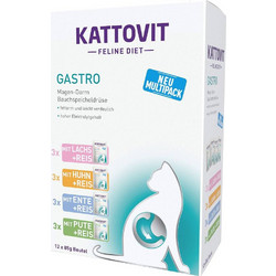 Kattovit Multipack Adult Gastro 12x85gr