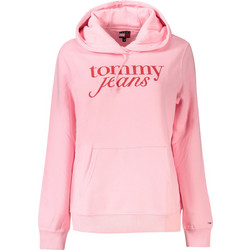 Tommy Hilfiger Γυναικείο Φούτερ με Κουκούλα & Τσέπες Φούξια DW0DW20170-TPF