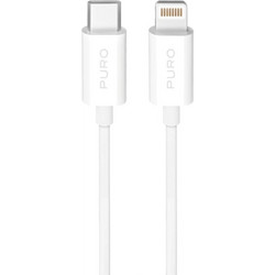 Puro USB-C to Lightning Cable 20W 3m White PUCAPLTC20W3MTWHI