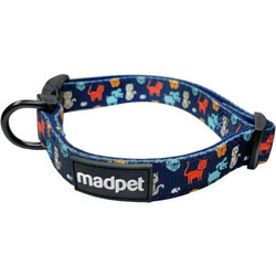 Madpet Dogs & Cats Κολάρο Σκύλου Πολύχρωμο 2x33-51cm