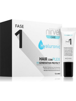 Nirvel Fase 1 Λοσιόν Μαλλιών για Επανόρθωση 12x8ml