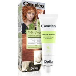 Delia Cameleo Color Essence 7.4 Ξανθό Χάλκινο Μόνιμη Βαφή Μαλλιών Xωρίς Αμμωνία 75ml